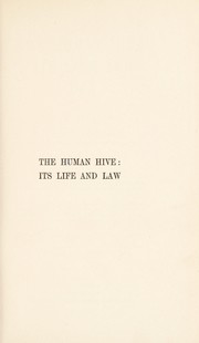 Cover of: The human hive | A. H. Mackmurdo