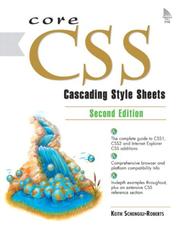Cover of: Core CSS by Keith Schengili-Roberts
