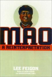 Cover of: Mao: A Reinterpretation