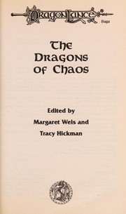 Cover of: The dragons of Chaos