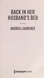 Cover of: Back in her husband's bed