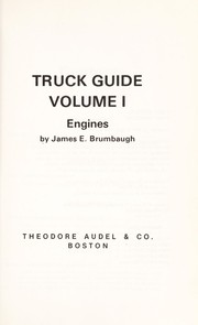 Cover of: Truck guide by James E. Brumbaugh