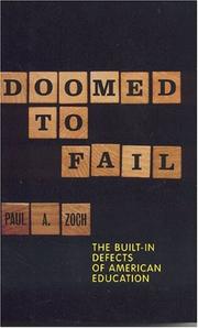 Cover of: Doomed to Fail by Paul A. Zoch