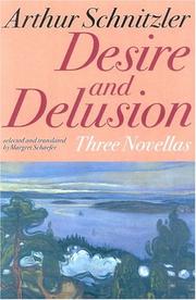 Cover of: Desire and Delusion by Arthur Schnitzler