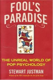 Cover of: Fool's Paradise: The Unreal World of Pop Psychology