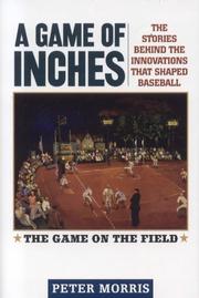 Cover of: A game of inches by Morris, Peter