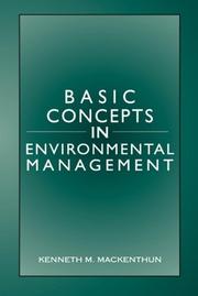 Cover of: Basic concepts in environmental management