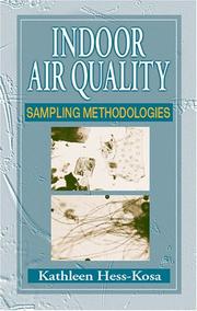 Cover of: Indoor Air Quality: Sampling Methodologies
