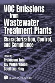 VOC emissions from wastewater treatment plants by Cecil Lue-Hing