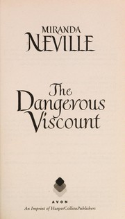 Cover of: The dangerous viscount by Miranda Neville