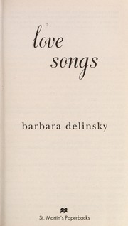 Cover of: Love songs | Barbara Delinsky