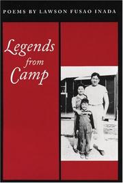 Cover of: Legends from Camp by Lawson Fusao Inada, Lawson Fusao Inada