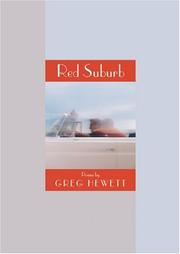 Cover of: Red suburb | Greg Hewett