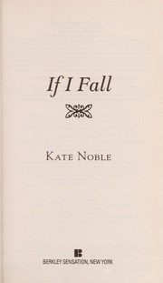 Cover of: If I fall