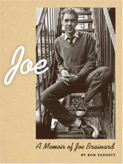Cover of: Joe: a memoir of Joe Brainard