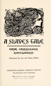 Cover of: A slave