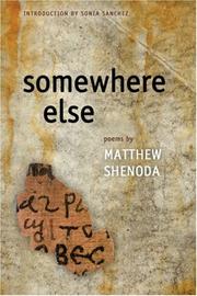Cover of Somewhere Else