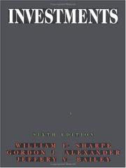 Cover of: Investments (6th Edition)