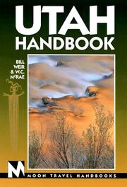 Utah handbook by Bill Weir, Bill Weir, W. C. McRae