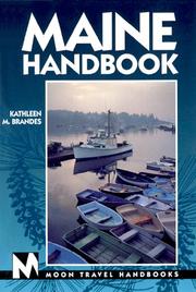 Cover of: Moon Handbooks: Maine (1st Ed.)