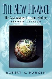 Cover of: The new finance: the case against efficient markets