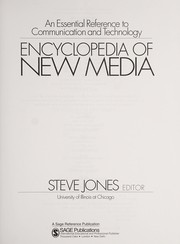 Cover of: Encyclopedia of new media | 