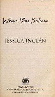 Cover of: When you believe