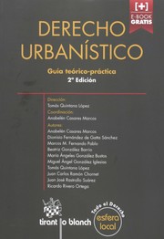 Cover of: Derecho urbanístico: guía teórico-práctica