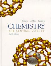 Cover of: Chemistry by Theodore L. Brown, H. Eugene Lemay, Bruce E. Bursten