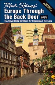 Cover of: Rick Steves' Europe Through the Back Door 2002 by Rick Steves