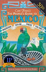 Cover of: The People's Guide to Mexico (Peoples Guide to Mexico)