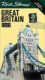 Cover of: Rick Steves' Great Britain 2003 by Rick Steves