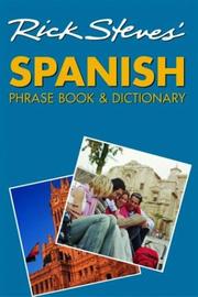 Cover of: Rick Steves' Spanish Phrase Book and Dictionary