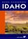 Cover of: Moon Handbooks Idaho