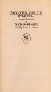 Cover of: Movies on TV