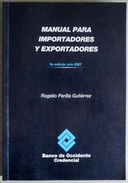 Cover of: Manual para importadores y exportadores - 4. ed. by 