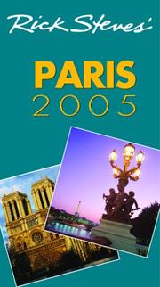 Cover of: Rick Steves' Paris 2005 by Rick Steves, Steve Smith, Gene Openshaw