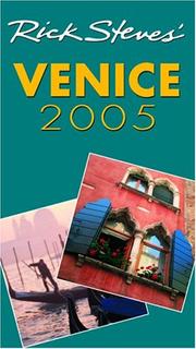 Cover of: Rick Steves' Venice 2005 by Rick Steves, Gene Openshaw