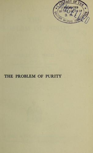 The problem of purity by Violet M. Firth