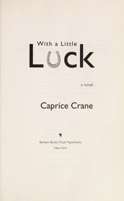 Cover of: With a little luck | Caprice Crane
