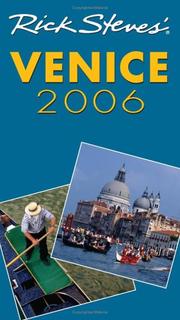 Cover of: Rick Steves' Venice 2006 (Rick Steves)