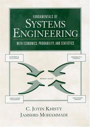 Cover of: Fundamentals of Systems Engineering with Economics, Probability, and Statistics