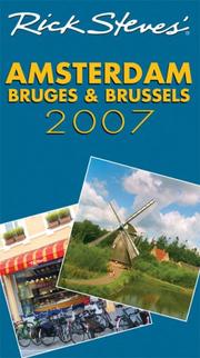 Cover of: Rick Steves' Amsterdam, Bruges, and Brussels 2007 (Rick Steves) by Rick Steves, Gene Openshaw