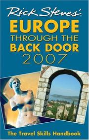 Rick Steves' Europe through the back door 2007 by Rick Steves