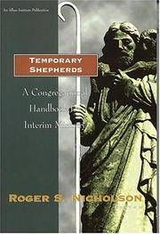 Cover of: Temporary shepherds by Roger S. Nicholson, editor.