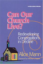 Cover of: Can Our Church Live?