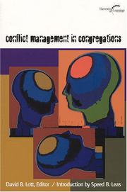 Cover of: Conflict management in congregations