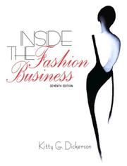 Cover of: Inside the Fashion Business (7th Edition) by Kitty G. Dickerson, Jeannette Jarnow