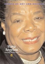 Cover of: Maya Angelou: America's poetic voice