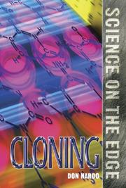 Cover of: Science on the Edge - Cloning (Science on the Edge) by Don Nardo